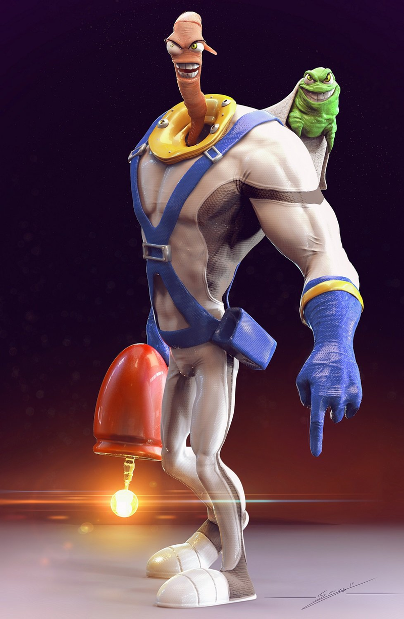 Illustration for article titled Earthworm Jim, You've Changed